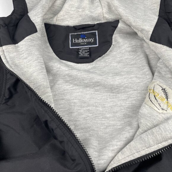 Holloway Team Apparel Oregon Ducks Football Jacket Men’s M Hooded Nylon 600mm - Picture 13 of 13